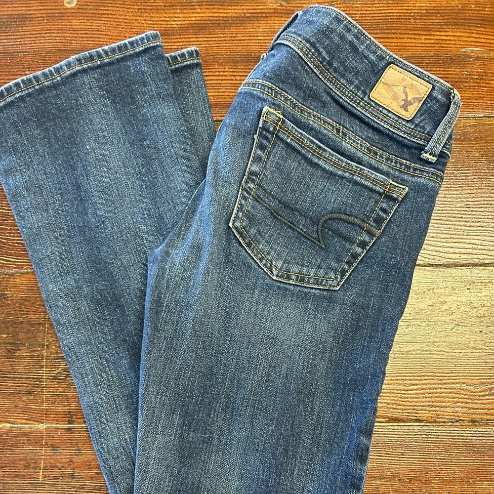 American Eagle Kick Boot Stretch Size 0 Jeans